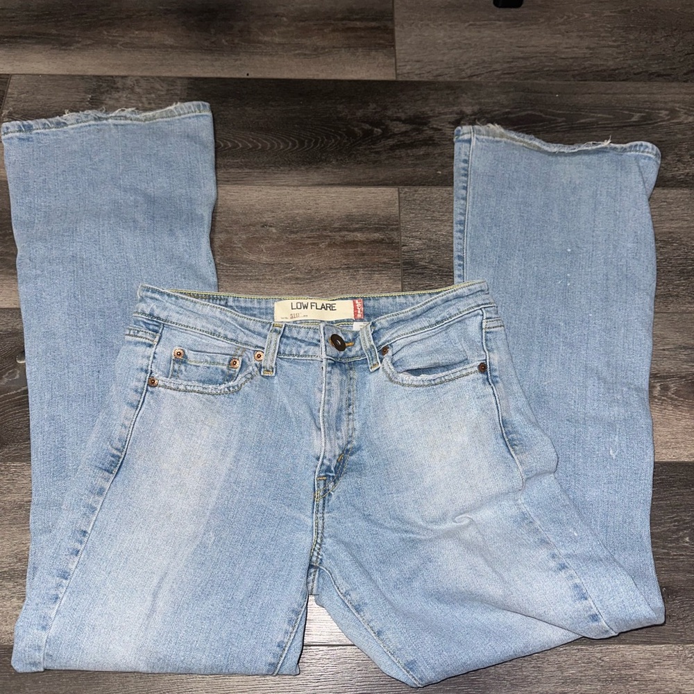 Levi's Light Blue Flare Jeans